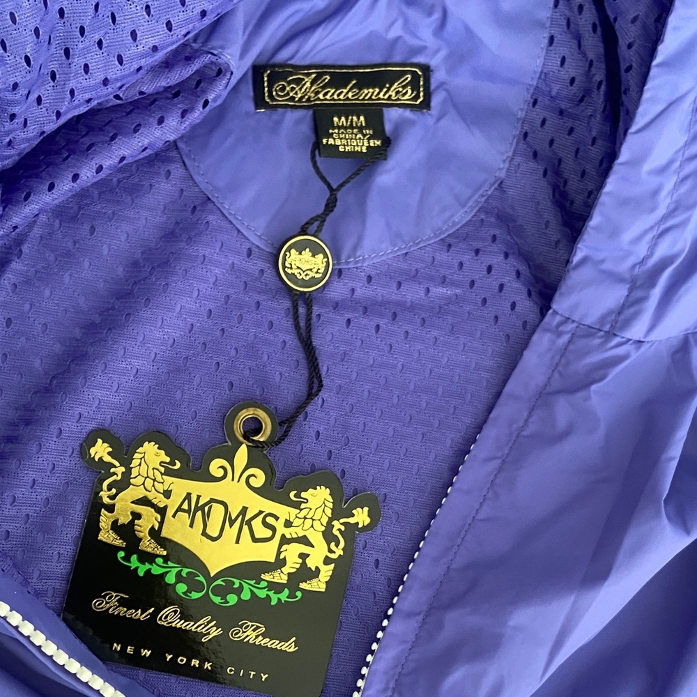 Akademiks Vibrant Purple Zip-Up Dress NWT size-M - Picture 9 of 10